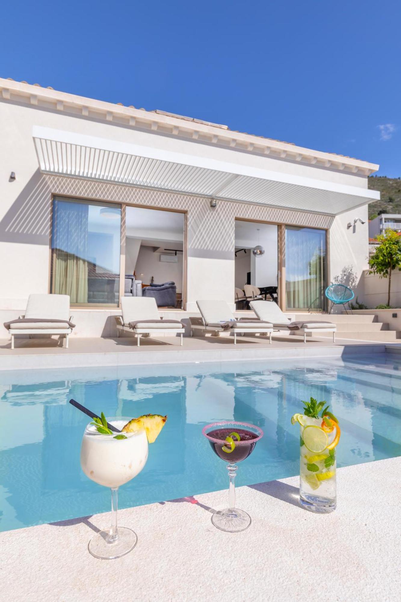 Brand New Villa Carmelita Exclusive With Free Smart Car Dubrovnik Exterior foto